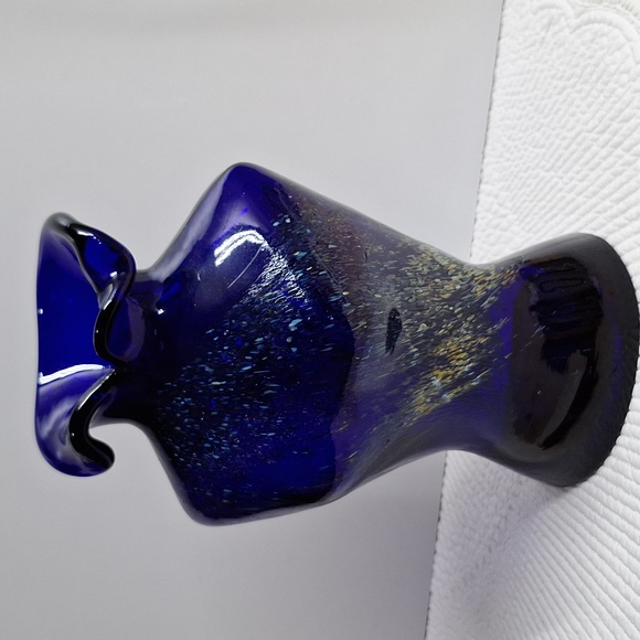 #ADD Torso glass vase BLUE - Picture 7 of 8